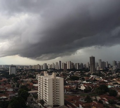 Todas as cidades de Goiás estão em alerta de chuvas e ventos fortes até domingo