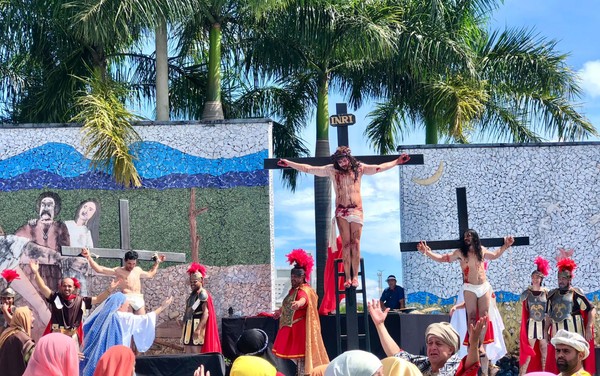 Sexta-feira Santa 2024: encenações da Paixão de Cristo marcam dia em Trindade e Goiânia 