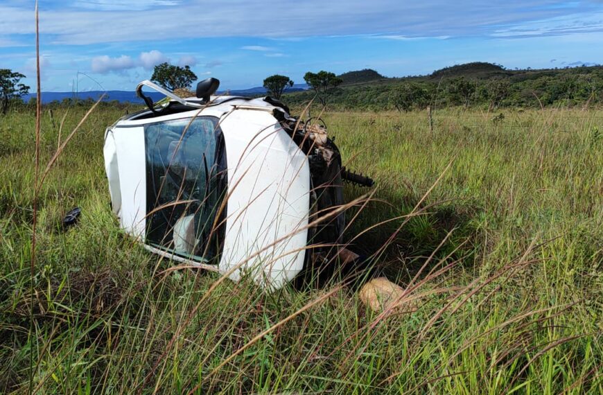 Homem morre em acidente de carro na GO-118, entre Alto Paraíso e Teresina; jovem estava…