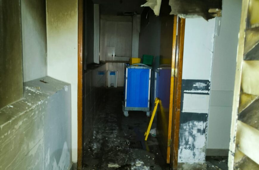 Incêndio atinge Hospital Ortopédico, em Goiânia; não houve feridos