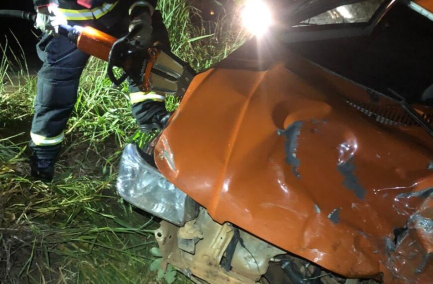 Duas pessoas morrem após colisão frontal na GO-010, em Silvânia