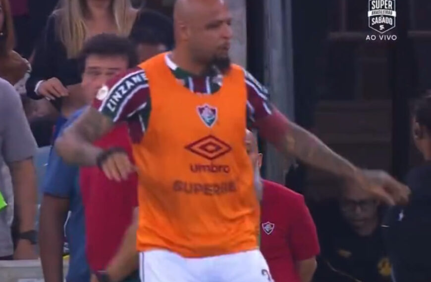 Assessor do Atlético-GO é agredido por Felipe Melo