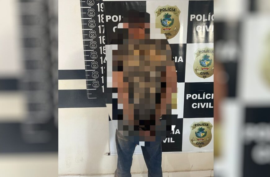 Pai suspeito de estuprar filha de 10 anos é preso em Posse 