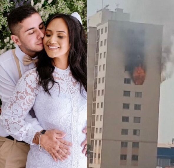 Queda de família durante incêndio pode ter sido acidental; polícia investiga o caso