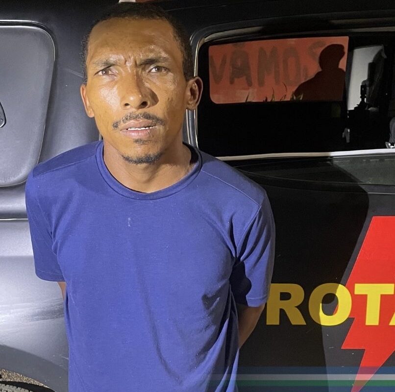 Assassino conhecido como “Novo Lázaro” é preso pela Rotam 