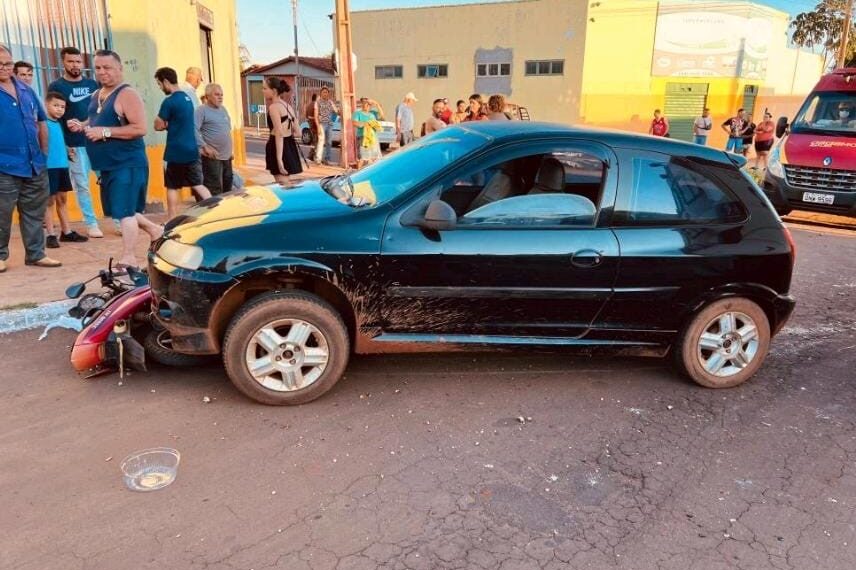 Motorista embriagado e sem habilitação atropela criança de quatro anos