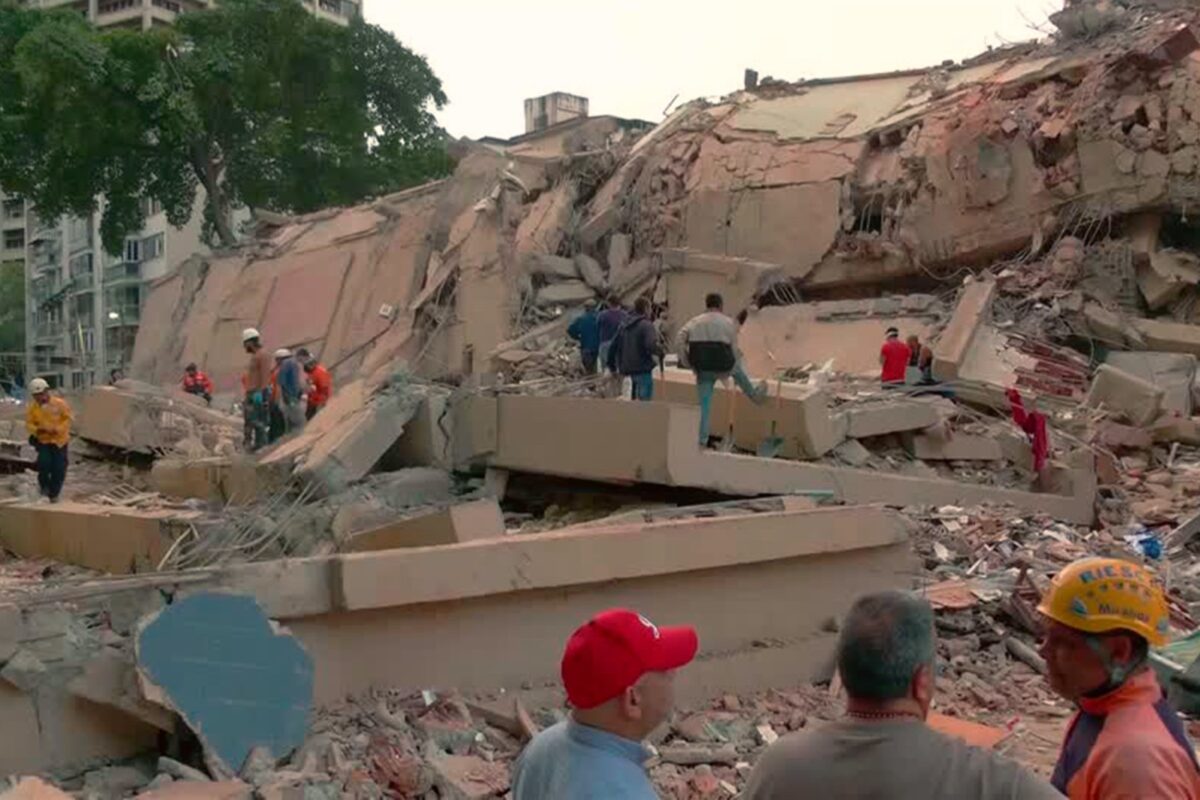 1.450 pessoas morrem em terremoto na Venezuela; mais de 3.600 ficaram feridas